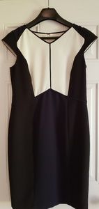Black and white Ann Taylor Dress
